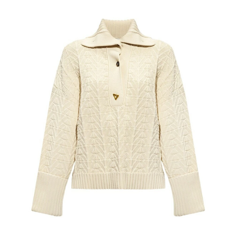 Aeron Bay Sweater With Collar Beige 5 Aeron Bay Sweater With Collar Beige - Bilde 5