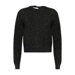 RED Valentino Lurex Sweater Black