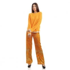 Seventy Round-neck Knitwear Orange