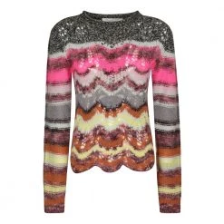 Philosophy Di Lorenzo Serafini Round-neck Knitwear Red -Dame-strikkegensere Salg unnamed file 4312