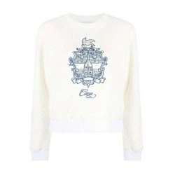 Casablanca Round-neck Knitwear White -Dame-strikkegensere Salg unnamed file 4351