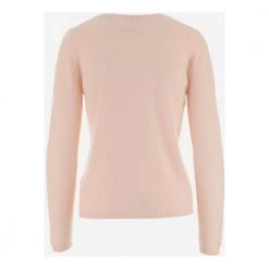 Aspesi Round-neck Knitwear Pink -Dame-strikkegensere Salg unnamed file 4369