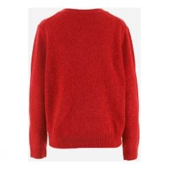 Aspesi V-neck Knitwear Red