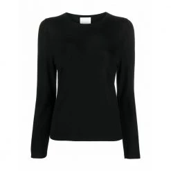 Allude Round-neck Knitwear Black -Dame-strikkegensere Salg unnamed file 4382
