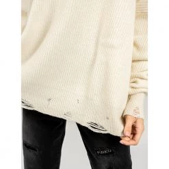PINKO Round-neck Knitwear White -Dame-strikkegensere Salg unnamed file 4395