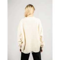 PINKO Round-neck Knitwear White -Dame-strikkegensere Salg unnamed file 4396