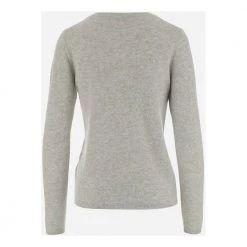 Aspesi Round-neck Knitwear Gray 5 Aspesi Round-neck Knitwear Gray -Dame-strikkegensere Salg unnamed file 4400