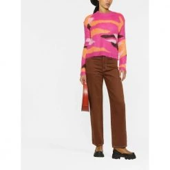 Andersson Bell Knitwear Pink -Dame-strikkegensere Salg unnamed file 4419