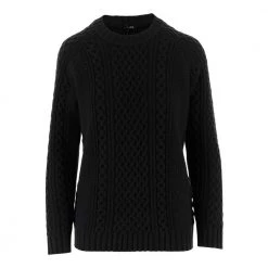 Aspesi Round-neck Knitwear Black