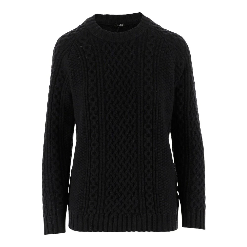 Aspesi Round-neck Knitwear Black 1 Aspesi Round-neck Knitwear Black