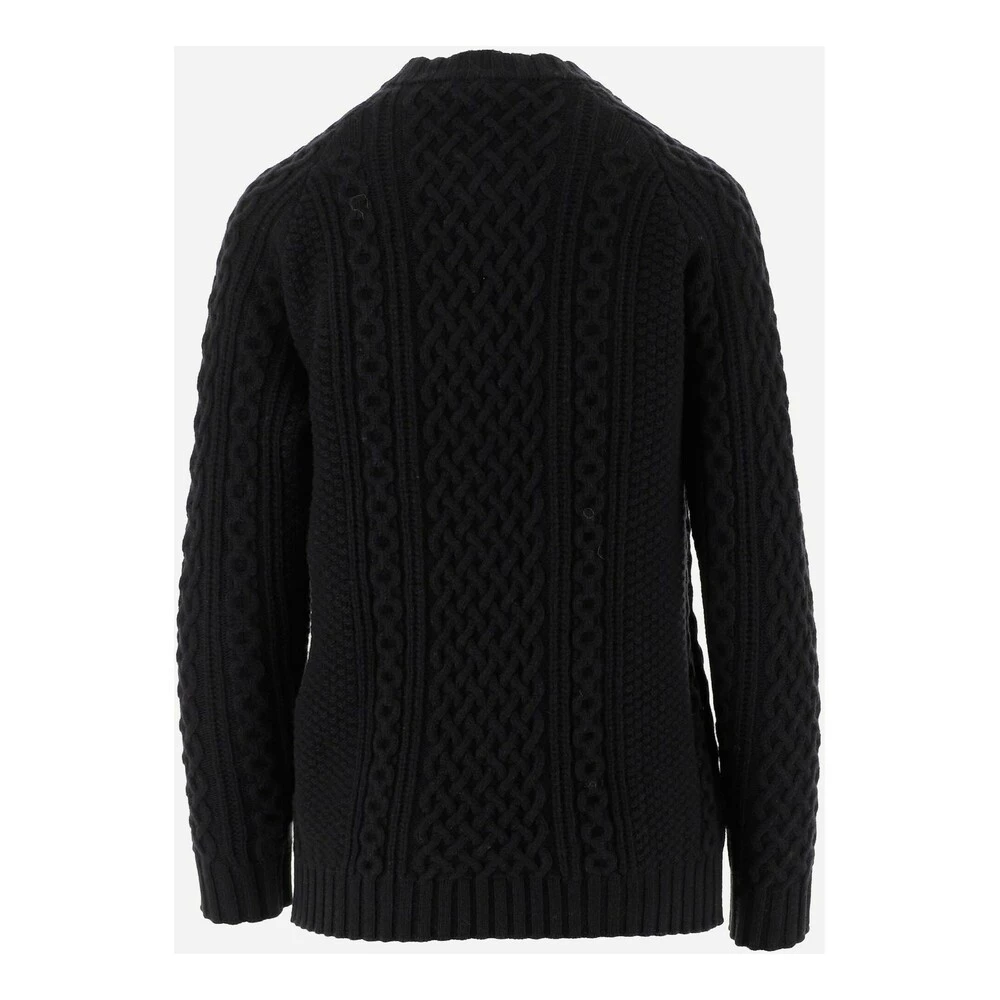Aspesi Round-neck Knitwear Black 2 Aspesi Round-neck Knitwear Black - Bilde 2