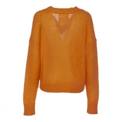 8PM V-neck Knitwear Orange