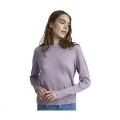 PULZ Jeans Sara Boatneck Pullover Purple -Dame-strikkegensere Salg unnamed file 446