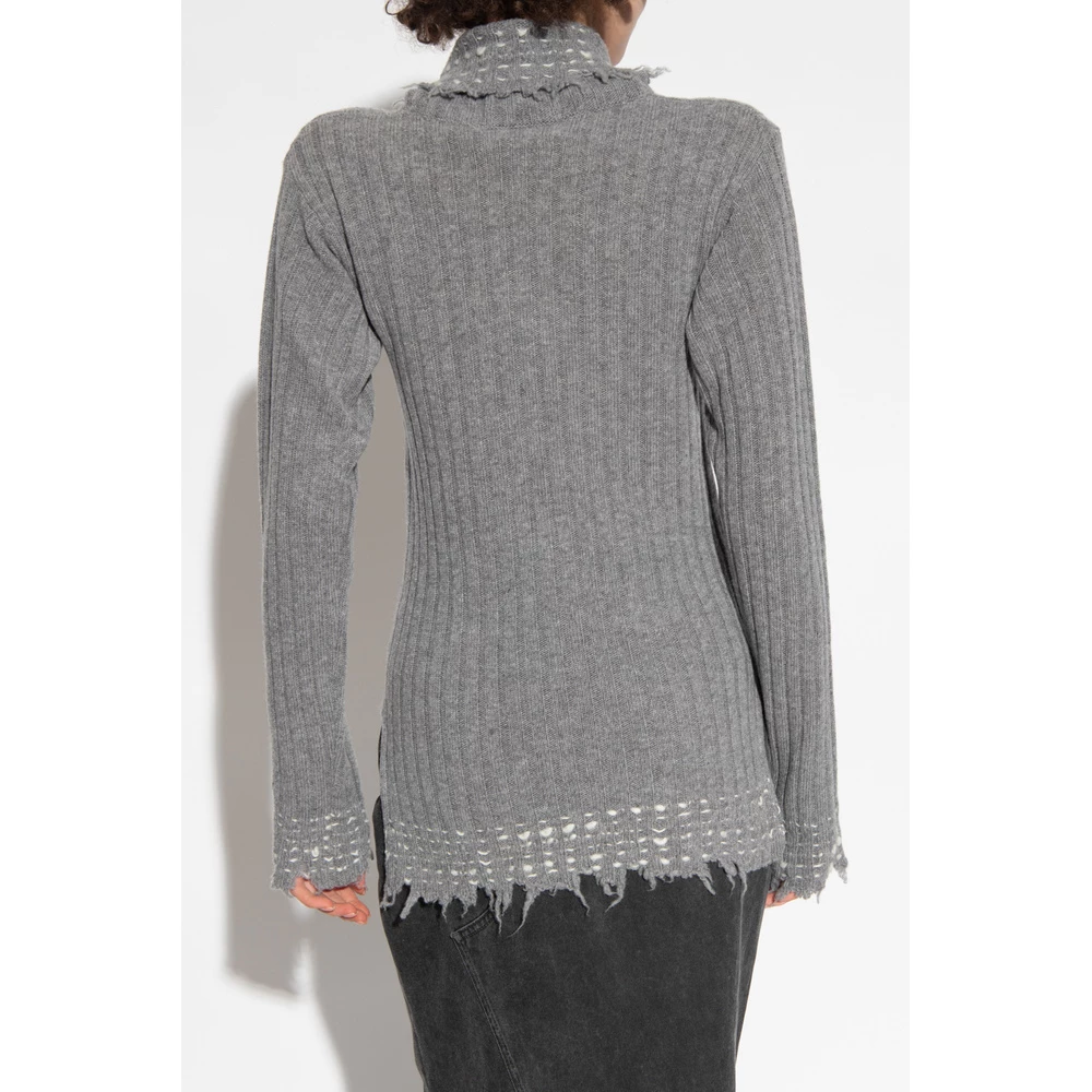 Marni Wool Sweater Gray 2 Marni Wool Sweater Gray - Bilde 2