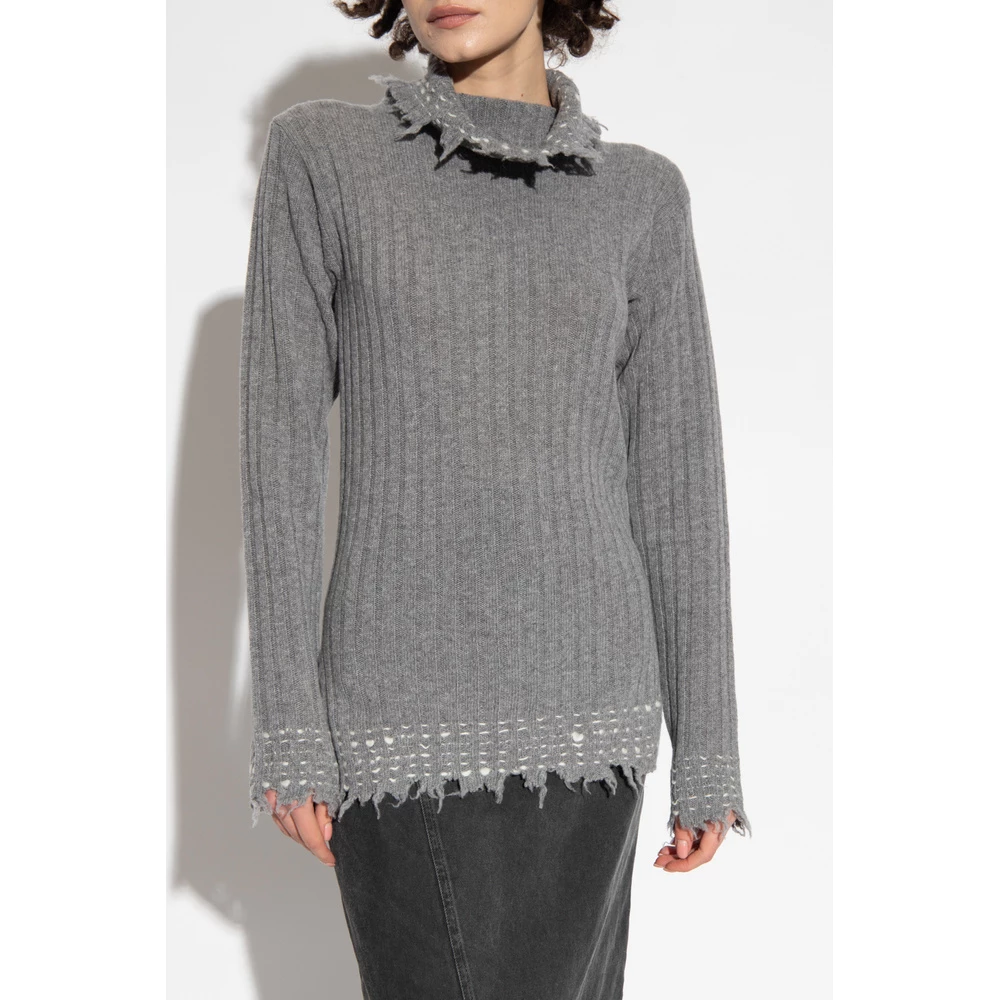 Marni Wool Sweater Gray 3 Marni Wool Sweater Gray - Bilde 3