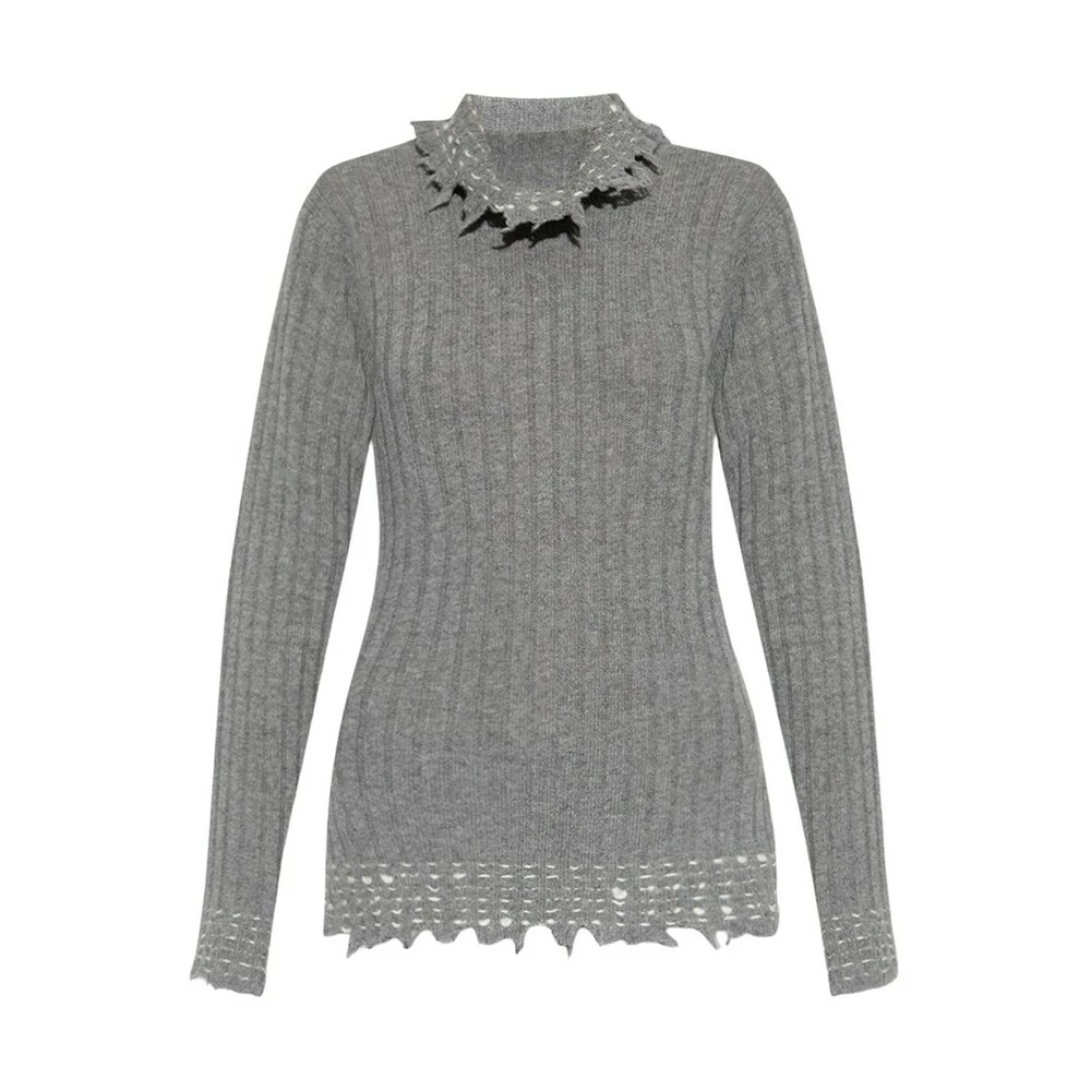 Marni Wool Sweater Gray 4 Marni Wool Sweater Gray - Bilde 4