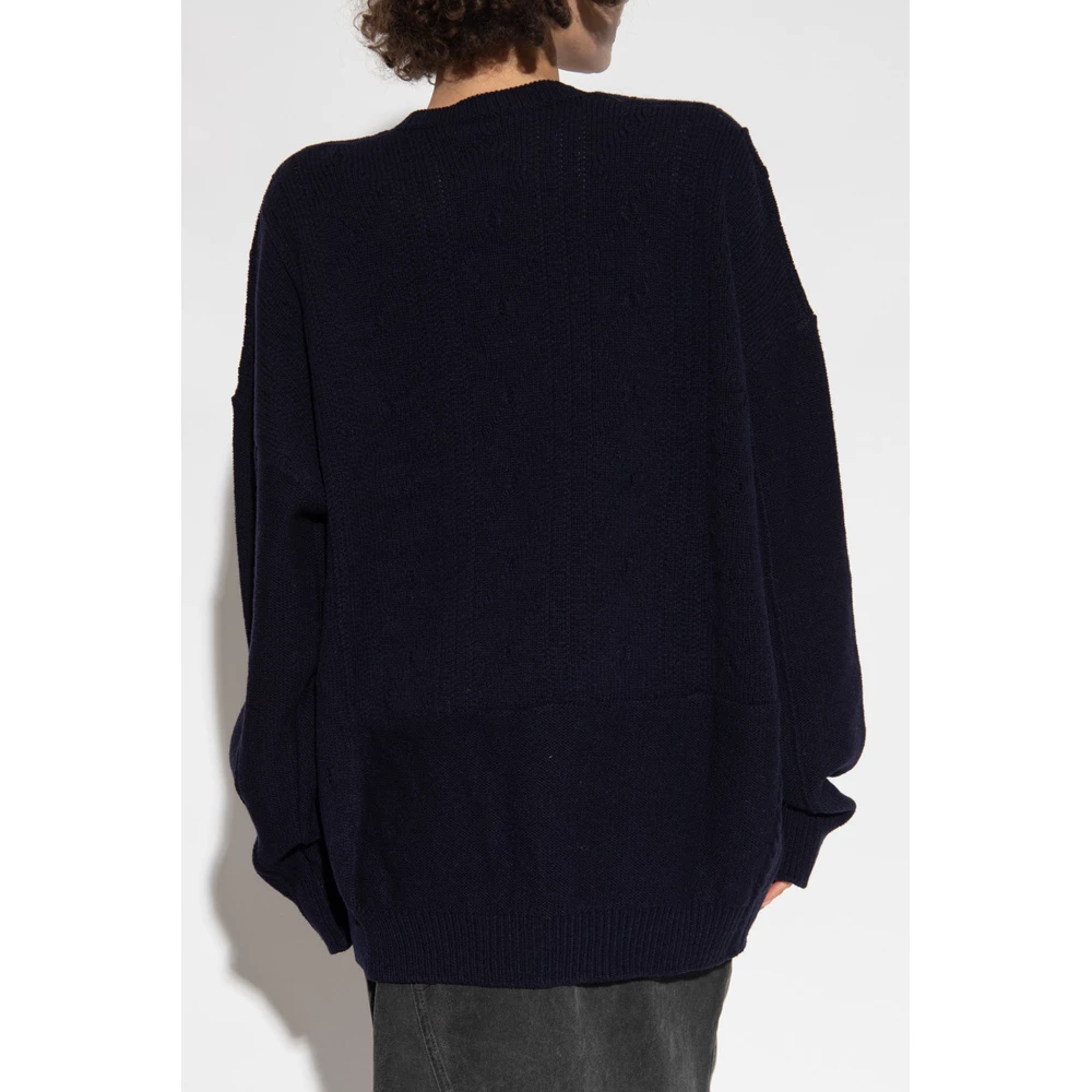 Raf Simons Oversize Sweater Blue 1 Raf Simons Oversize Sweater Blue