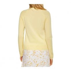 Samsøe Samsøe Boston Cashmere Sweater Yellow -Dame-strikkegensere Salg unnamed file 45