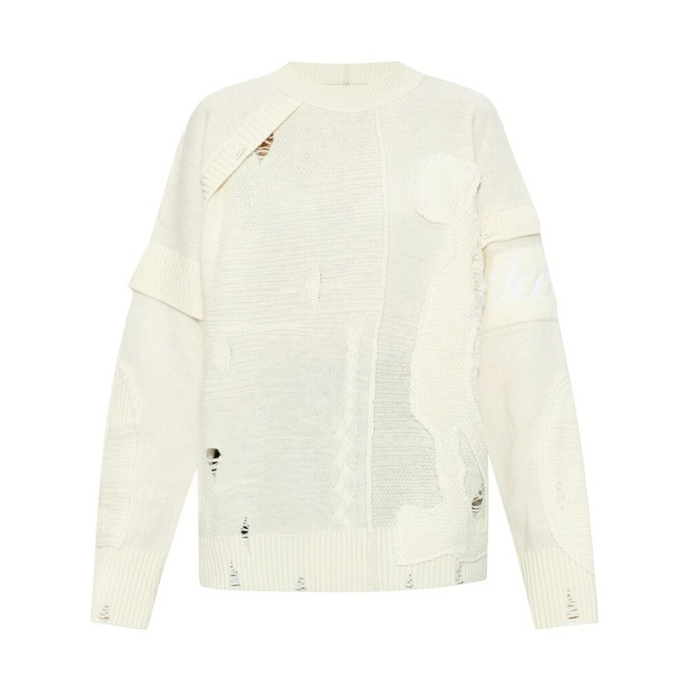 Iceberg Wool Sweater Beige 1 Iceberg Wool Sweater Beige