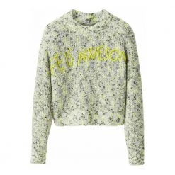 Desigual Round-neck Knitwear Green