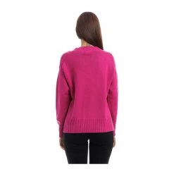 Drumohr V-neck Knitwear Pink -Dame-strikkegensere Salg unnamed file 4548