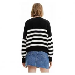 Desigual Round-neck Knitwear Black