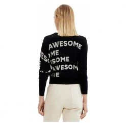 Desigual Round-neck Knitwear Black