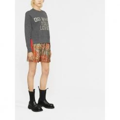 Golden Goose Round-neck Knitwear Gray