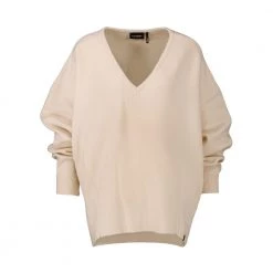 Elias Rumelis V-neck Knitwear Beige