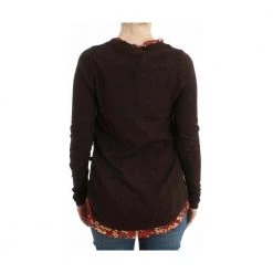 Roberto Cavalli Crewneck Sweater Brown -Dame-strikkegensere Salg unnamed file 4627