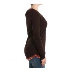 Roberto Cavalli Crewneck Sweater Brown -Dame-strikkegensere Salg unnamed file 4629
