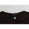 Roberto Cavalli Knitted Wool Sweater Brown