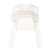 Chiara Ferragni Collection Round-neck Knitwear Beige