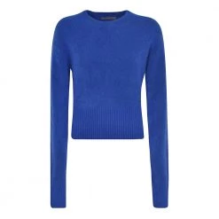 Laneus Round-neck Knitwear Blue