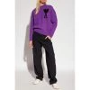 Ami Paris Sweater With Logo Purple