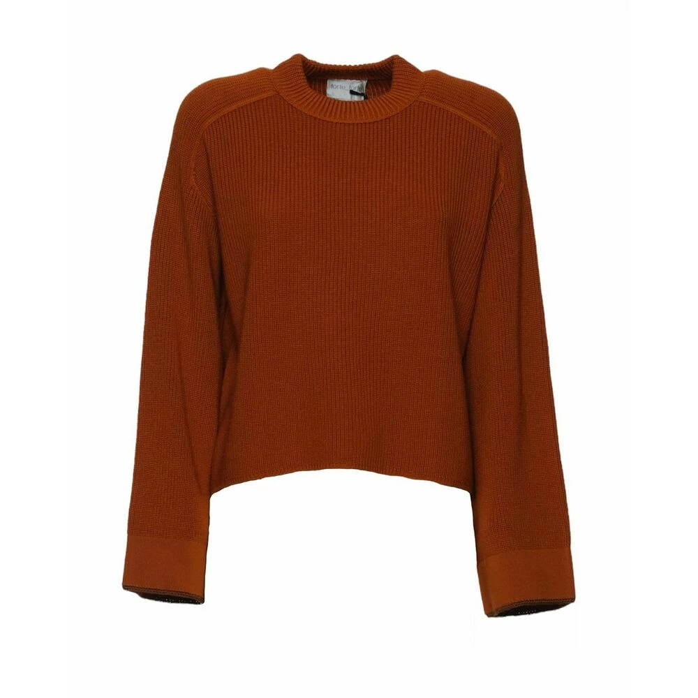 Forte Forte Round-neck Knitwear Orange 3 Forte Forte Round-neck Knitwear Orange - Bilde 3