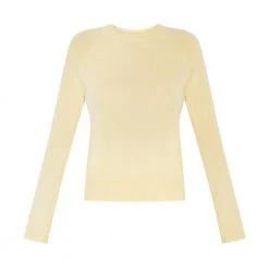 Samsøe Samsøe Boston Cashmere Sweater Yellow -Dame-strikkegensere Salg unnamed file 47