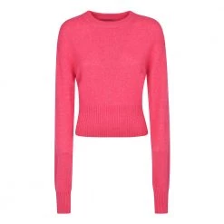 Laneus Round-neck Knitwear Pink