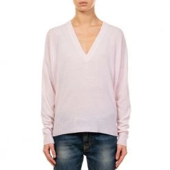 ViCOLO V-neck Knitwear Pink