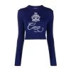 Casablanca Round-neck Knitwear Blue