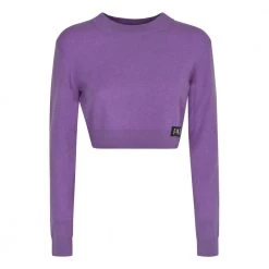 Patou Round-neck Knitwear Purple -Dame-strikkegensere Salg unnamed file 4757