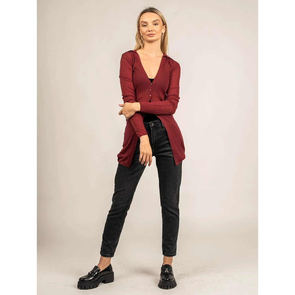 Patrizia Pepe Round-neck Knitwear Red 4 Patrizia Pepe Round-neck Knitwear Red - Bilde 4