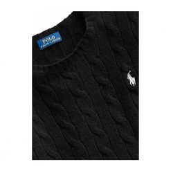 Polo Ralph Lauren Round-neck Knitwear Black -Dame-strikkegensere Salg unnamed file 4785
