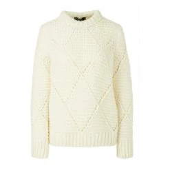 Marc Cain Round-neck Knitwear White