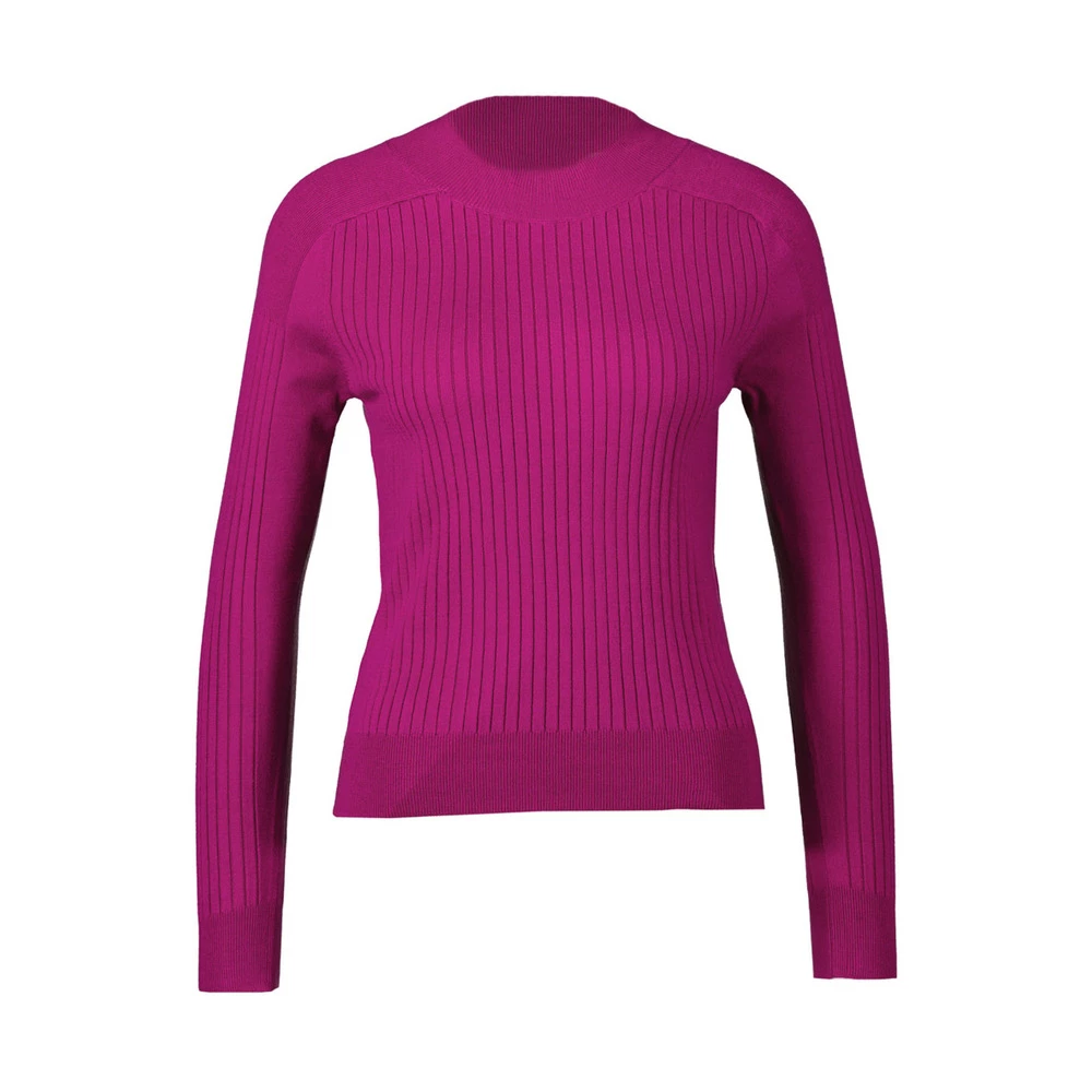 Silvian Heach Round-neck Knitwear Purple 1 Silvian Heach Round-neck Knitwear Purple