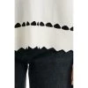 Manila Grace Round-neck Knitwear White