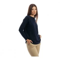 Drumohr Round-neck Knitwear Blue -Dame-strikkegensere Salg unnamed file 4817