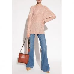 Stella McCartney Sequin Sweater Pink