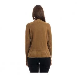 Drumohr Round-neck Knitwear Brown -Dame-strikkegensere Salg unnamed file 4845