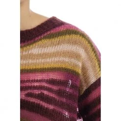 Dondup Round-neck Knitwear Red -Dame-strikkegensere Salg unnamed file 4852